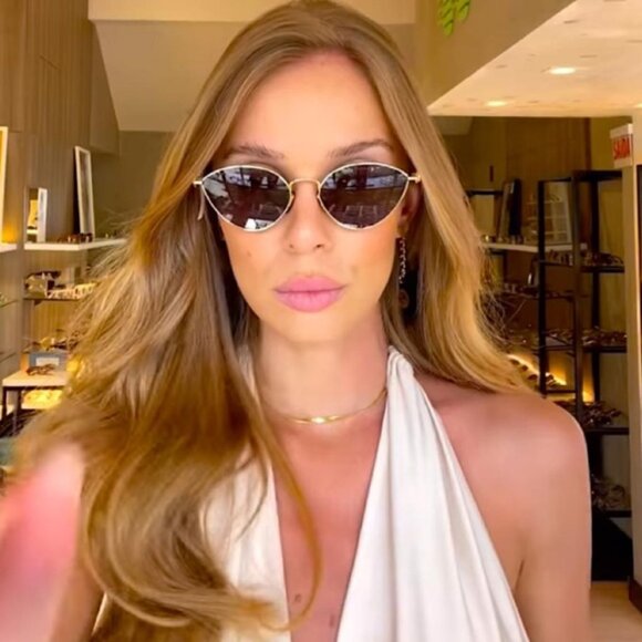 Gucci GG0977S Gold Chain Sunglasses with Removable Charma main image 9